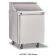 Delfield 4427N-12M Mega Top Single-Section 27" Wide 8.20 Cubic ft 12-Pan Capacity Stainless Steel Refrigerated Pizza Prep Table With Polyethylene Cutting Board And 5" Casters, 1/3 HP CLEARANCE