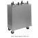 Delfield CAB2-1200ET Mobile Enclosed 37” Two-Stack Even Temp Heated Dish Dispenser - 120V, 1400W