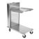 Delfield CT-1216 Shellymatic Mobile Stainless Steel Cantilevered Tray Dispenser For 12" x 16" Food Trays