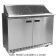 Delfield D4448NP-8 48-1/8" Two Section Stainless Steel Sandwich / Salad Prep Refrigerator with Four Drawers