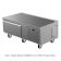 Delfield F2694CP 94” Wide Low-Profile Freezer Equipment Stand With Two Drawers - 115V, 1/3 HP