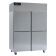 Delfield GBF2P-SH 55.2" Coolscapes Two Section Solid Half Door Reach-In Freezer- 46 Cu. Ft., 115V