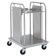 Delfield TT-1422 Shellymatic Mobile Single Stack Open Frame Tray Dispenser For 14" x 22" Food Trays