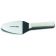 Dexter P94853 31643 Basics Collection 9 1/2" Long Offset 5" Stainless Steel Blade NSF Certified Pie Knife With White Textured Polypropylene Handle