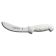 Dexter S12-6MO 06553 6 Inch Sani-Safe High Carbon Steel Beef Skinner With White Ribbed Handle
