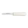 Dexter S127 10813 3 Inch Sani-Safe High-Carbon Steel Clam Knife With Textured White Handle