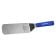 Dexter S286-8H-PCP 19693H Sani-Safe Collection Offset 8" x 3" Stainless Steel Blade NSF Certified Cake Turner With Heat-Resistant Cool Blue Textured Polypropylene Handle In Perfect Cutlery Packaging