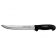 Dexter SG142-9SCB-PCP 24263B SofGrip Black Handle 9 Inch Scalloped Edge High Carbon Steel Utility Slicer In Packaging