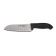 Dexter SG144-7GEB-PCP 24503B SofGrip 7 Inch High Carbon Steel Duo Edge Santoku Knife With Black Rubber Handle