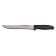 Dexter SG158SCB-PCP 24253B SofGrip Black Handle 8 Inch Scalloped Edge High Carbon Steel Utility Slicer In Packaging