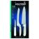Dexter SS3 20503 Sani-Safe 3-Piece Cutlery Set With White Handles