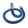 Dormont 16100BP36 Blue Hose™ 36" Stainless Steel Moveable Foodservice Gas Connector - 1" Diameter