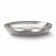 American Metalcraft DWHSEA16 135 Oz. Hammered Stainless Steel Double Wall Seafood Tray - 16" x 2"