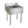 Eagle Group B2CT-16D-18-7 Stainless Steel Underbar Cocktail / Ice Bin
