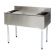 Eagle Group B3CT-12D-18 Stainless Steel 36" Underbar Cocktail / Ice Bin w/ 8 Bottle Holders