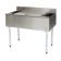 Eagle Group B3CT-16D-18 Stainless Steel 36" Underbar Cocktail / Ice Bin w/ 8 Bottle Holders