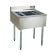 Eagle Group B3CT-16D-22-7 Stainless Steel 36" Underbar Cocktail / Ice Bin