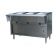 Eagle HT3CB-240 48” Spec-Master Three-Well Electric Hot Food Table with Enclosed Base and Sliding Doors - 240V