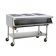 Eagle SPHT3-208-3 50-1/2” Sealed Portable Three-Well Electric Hot Food Table With Undershelf - 208V