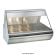 Alto-Shaam EC2-48/P-SS 48" Stainless Steel Full Length Self Service Countertop Heated Display Case With Angled Glass, 120V/208-240V