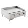 Empura EGG-36ST 36" Wide Countertop 3-Burner Stainless Steel Heavy Duty Thermostat Controlled Gas Griddle, 90,000 BTU
