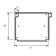 Equipex SM-1 Wall Mounting Kit 21 1/2" Wide For SEM-60 Oven