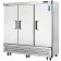 Everest Refrigeration EBF3 74-3/4" Three Section Solid Door Upright Reach-In Freezer - 71 Cu. Ft.
