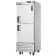 Everest Refrigeration EBWFH2 29-1/4" One Section Two Half Door Upright Reach-In Freezer - 23 Cu. Ft.