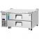 Everest Refrigeration ECB48D2 48.375 Inch One Section Two Drawer Side Mount Refrigerated Chef Base 115V