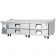 Everest Refrigeration ECB82D4 82.375 Inch Two Section Four Drawer Side Mount Refrigerated Chef Base 115V