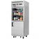 Everest Refrigeration EGSDH2 29-1/4" One Section Glass/Solid Half Door Upright Reach-In Dual Temperature Refrigerator/Freezer Combo