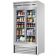 Everest Refrigeration EMGR33-SS 39.375 Inch Stainless Steel Double Sliding Glass Door Merchandiser Refrigerator 33 Cubic Feet