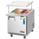 Everest Refrigeration EOTP1 27-3/4" One Section Back Mount Open Top Prep Table - 8 Cu. Ft.