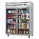 Everest Refrigeration ESGWR2 59 Inch Two Section Glass Door Upright Reach-In Refrigerator 55 Cubic Feet