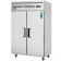 Everest Refrigeration ESR2 49.625 Inch Two Section Solid Door Upright Reach-In Refrigerator 48 Cubic Feet