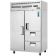 Everest Refrigeration ESR2D2 49-5/8" Two Section Full/Half Door and Drawer Combo Upright Reach-In Refrigerator - 48 Cu. Ft.