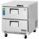 Everest Refrigeration ETBR1-D2 27.75 Inch One Section Two Drawer Back Mount Undercounter Refrigerator 7.5 Cubic Feet