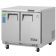 Everest Refrigeration ETBSF2 35.625 Inch Two Section Back Mount Undercounter Freezer 10 Cubic Feet