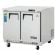 Everest Refrigeration ETBSR2 35.625 Inch Two Section Back Mount Undercounter Refrigerator 10 Cubic Feet