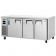 Everest Refrigeration ETRF3 71.125 Inch Three Section Side Mount Undercounter Dual Temp Refrigerator And Freezer 23 Cubic Feet
