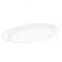 Fineline 483-CL Platter Pleasers 11" x 16" Clear Plastic Oval Tray
