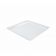 Fineline Platter Pleasers SQ4616-WH 16" x 16" Plastic White Square Tray
