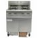 Frymaster FPEL214CA Electric OCF30ATOE 60 lb Oil Capacity ENERGY STAR Double 30 lb Ultimate Oil-Conserving Open-Pot Floor Fryer With Auto Top Off And Built-In Filtration System, 28 kW 240 Volts 1-phase
