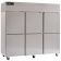 Delfield GBR3P-SH Coolscapes 83” Wide Reach-In Refrigerator With Six Solid Half-Height Doors - 115V, 0.355 HP