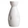 GET Enterprises NC-4001-W 6 Oz. White Porcelain Sake Bottle