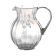 GET Enterprises P-4090-PC-CL 8.75" High 90 Ounce Polycarbonate Pitcher with Integrated Handle - Tahiti Series