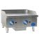 Globe GG24G 24” Wide Gas Countertop Griddle With Two Burners And Manual Controls - 60,000 BTU