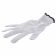 Tablecraft GLOVE5 The Protector Extra Large Cut Resistant White Glove with Black Cuff