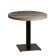 Grosfillex US03VG45 VanGuard 30 Inch Vintage Pine Round Molded Melamine Indoor Table Top