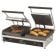 Star GX20IG Grill Express Dual 10" x 10" Heavy Duty Grooved Top And Bottom Panini Grill - 2700/3600W